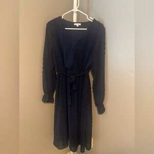 Baltic Born Navy Blue Maxi Dress